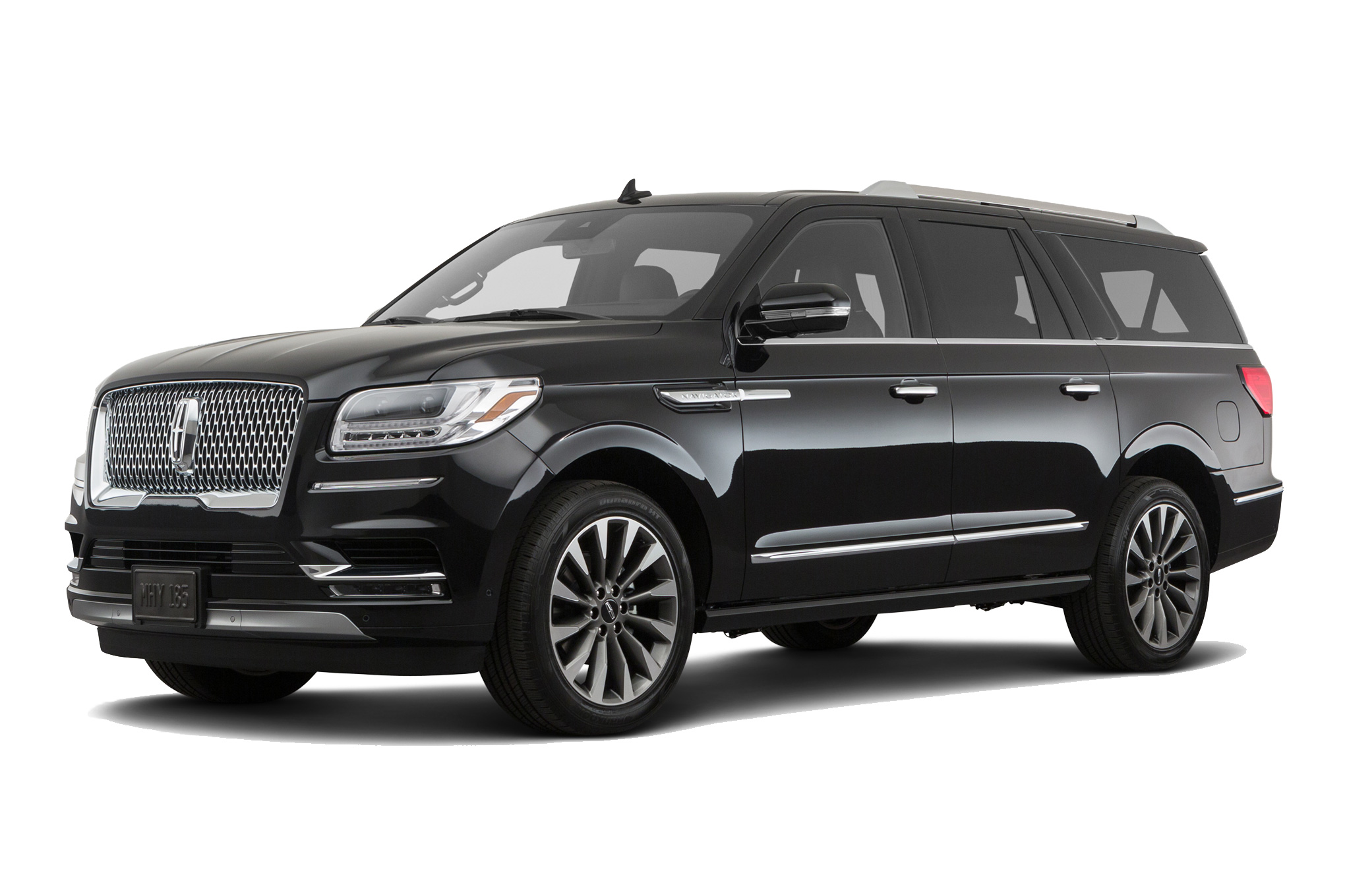 A black Lincoln Navigator